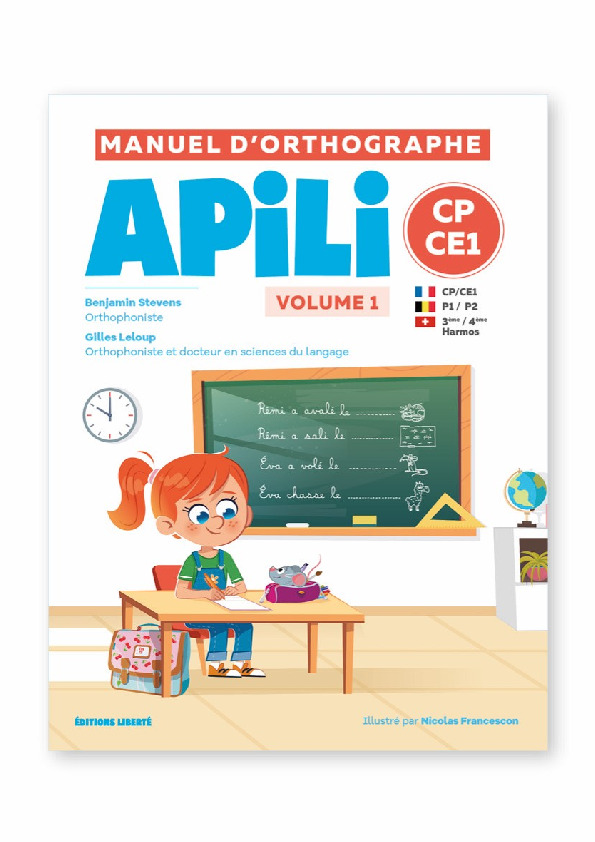 Image de  Manuel d'orthographe apili vol 1 