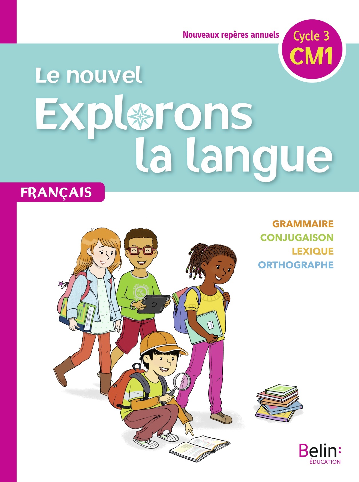 Ref. 9791035810382, Le nouvel explorons la langue CM1 – manuel élève 2020