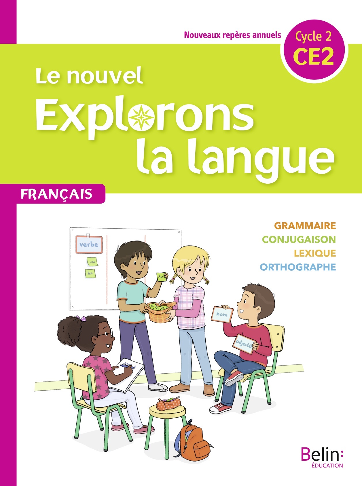 Ref. 9791035810399, Le nouvel explorons la langue CE2 – manuel élève 2020