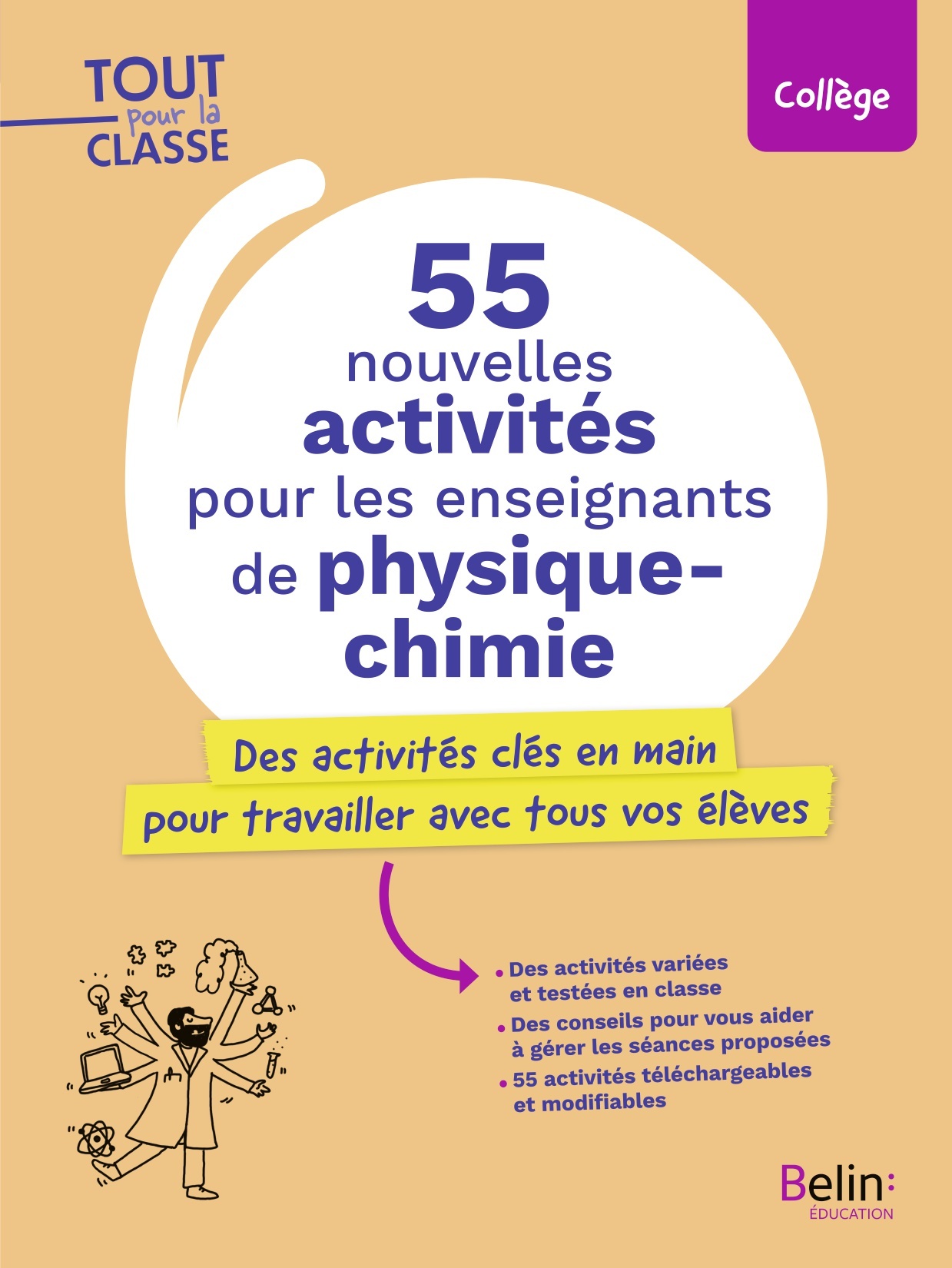 Image de  55 nouvelles activités pour les enseignants de physique-chimie 