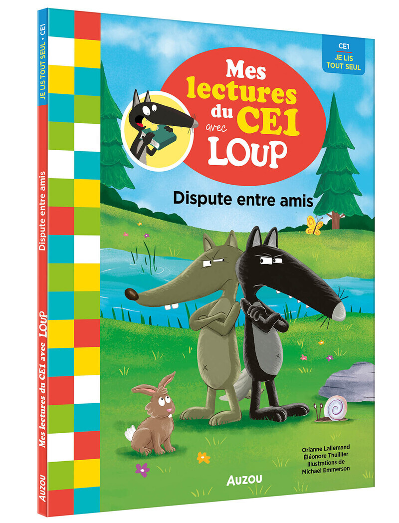 Image de  Mes lectures du CE1 avec loup - dispute entre amis 