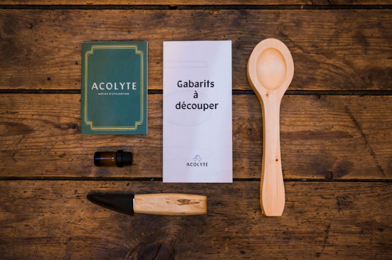 Image de  Kit cuillère en bois initiation 