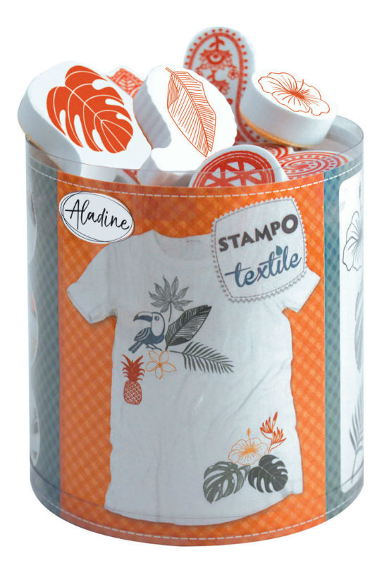 Image de  Stampo textile tropical 