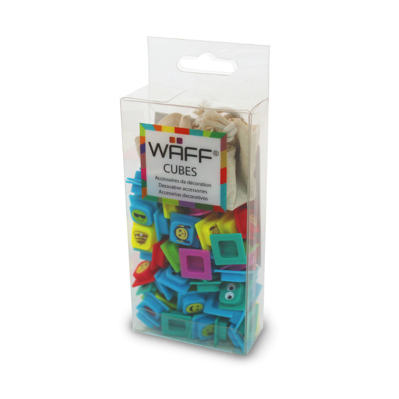 Image de  Accessoires waff 100 cubes emoji 