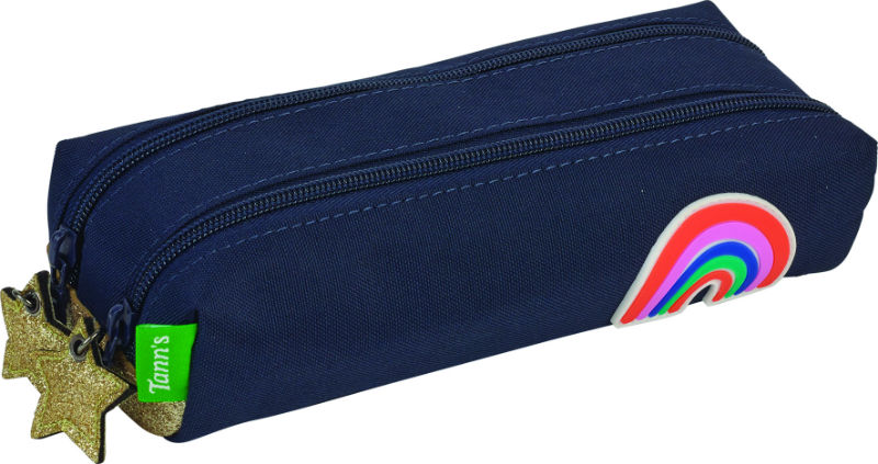 Image de  Fourre-tout double Tann's Leila bleu 