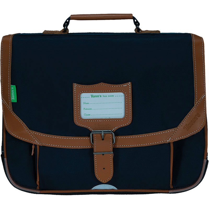 Image de  Cartable 35 cm Tann's Les Signatures Camille Bleu Marine 