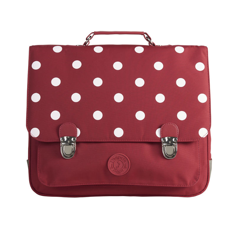 Image de  CARTABLE 35 CM JACADI FILLE ROUGE 