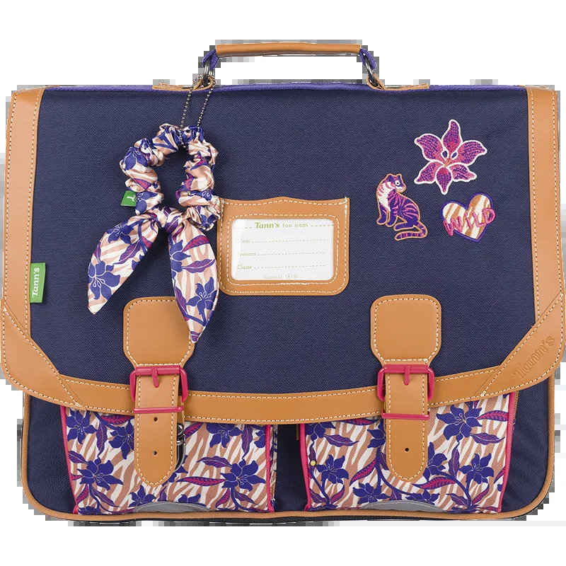 Ref. ALI4114525, Cartable 41 cm Tann's Les Fantaisies Maïna Violet, Violet, marque TANN'S