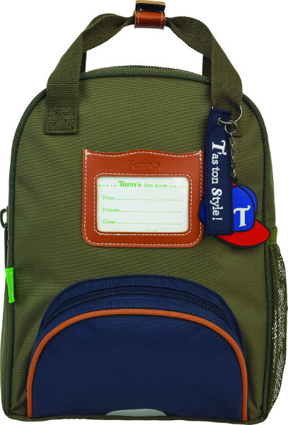 Image de  SAC À DOS XS TANN'S AXEL KAKI/BLEU 