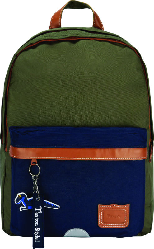 Image de  Sac à dos L Tann's Axel kaki/bleu 