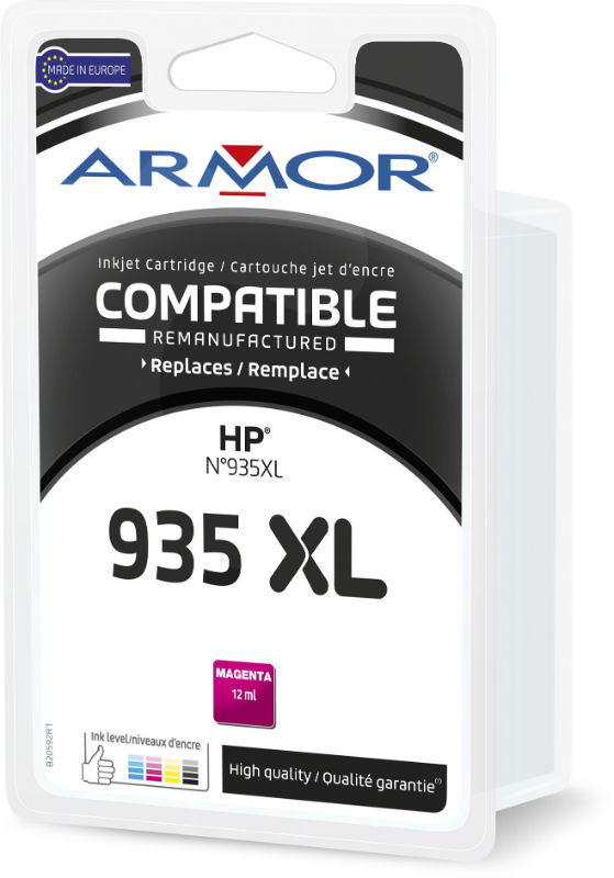 Image de  Cartouche dencre compatible à la marque HP C2P25AE magenta haute capacite  . 