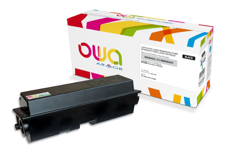 Image de  Toner laser compatible à la marque Epson S050435 noir 
