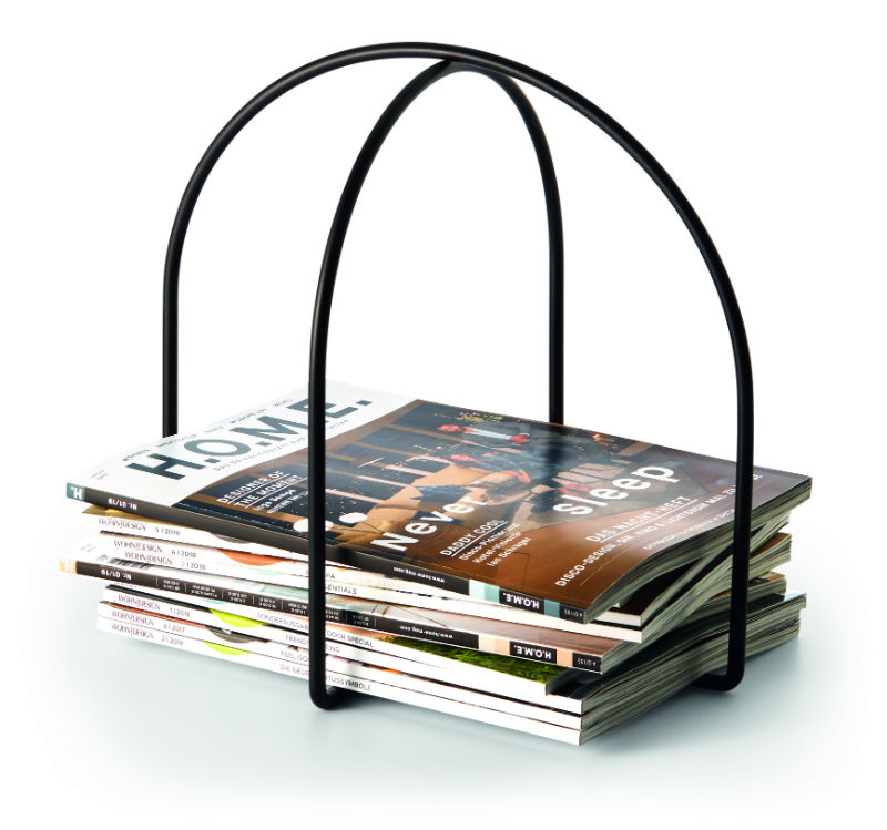 Image de  Porte magasines acier 