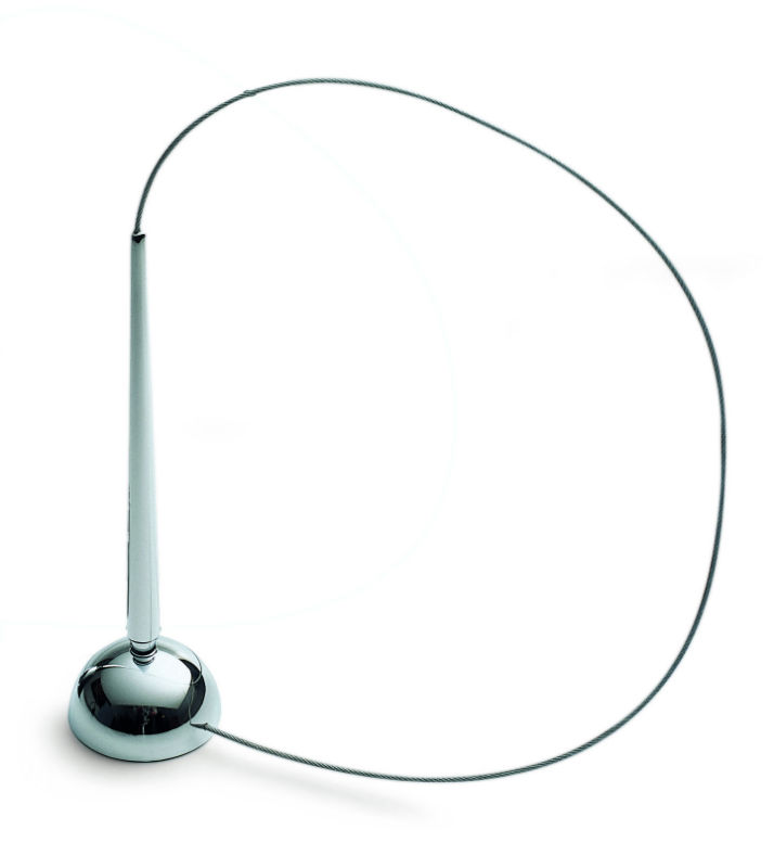 Image de  Stylo socle design chrome 