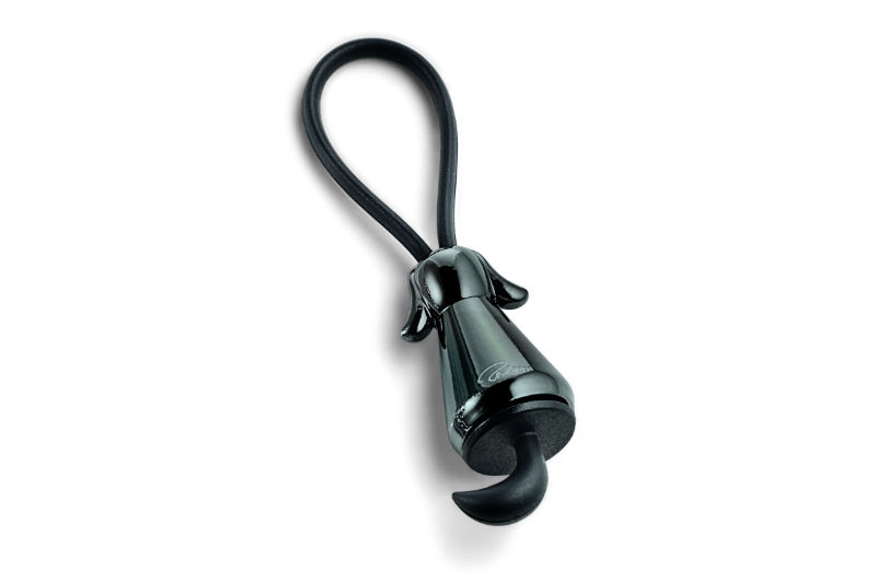 Image de  Porte cles flic chien noir 