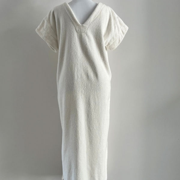 Ref. ATEDRESS70CHA, Atelier Dune - Robe de plage longue chantilly, Blanc, marque ATELIER DUNE