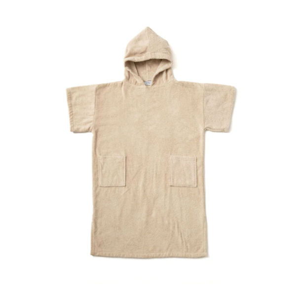 Ref. ATEPONCHSAB, Atelier Dune - Poncho adulte coton bio beige, Marron, marque ATELIER DUNE