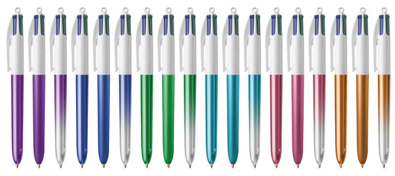 Image de  Stylo bille Bic 4 Colours Effets ass 