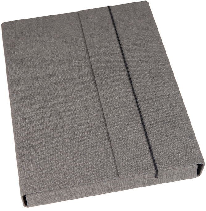 Image de  Porte documents à elastique Olof gris 