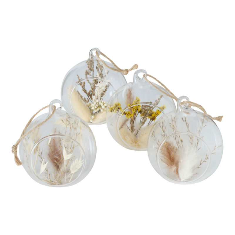 Image de  Décoration à accrocher Helvin Boule Ø8 cm 