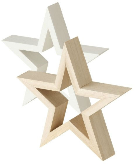 Image de  Décoration à poser Borna Étoile H16 cm 
