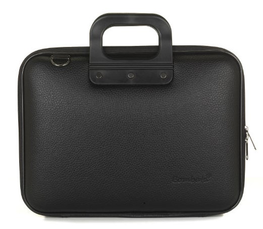 Image de  Sacoche Classic Medio Bombata vinyle 13 all black 