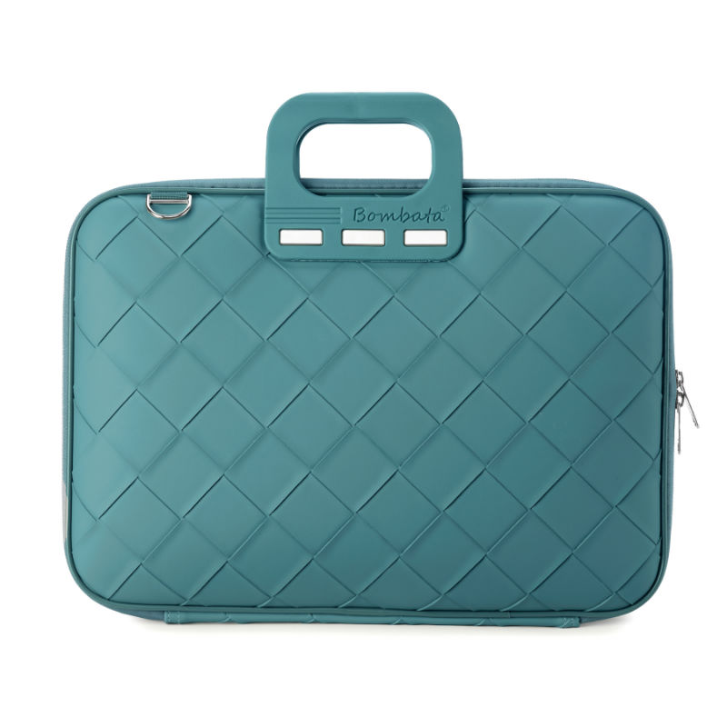Image de  Sacoche Bombata Intrecciato 15'' navy 