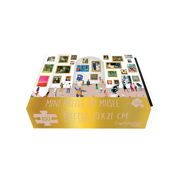 Ref. CARBOPUZ22, Cartes d'Art - Mini puzzle musée - 100 pièces, marque CARTESDART