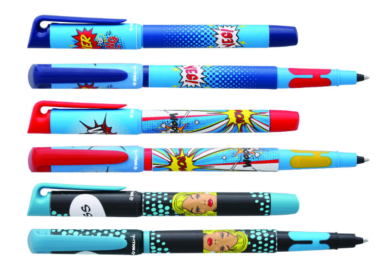 Image de  Stylo roller pop art 
