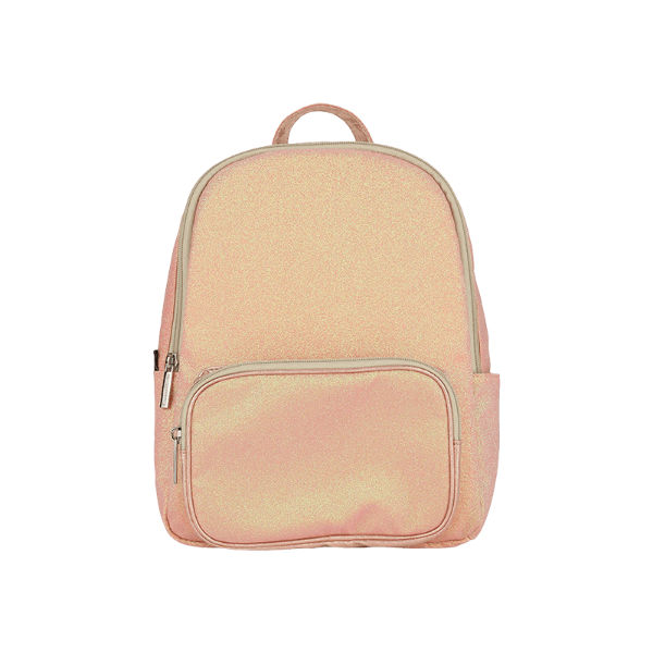 Image de  Sac à dos S à paillettes corail 