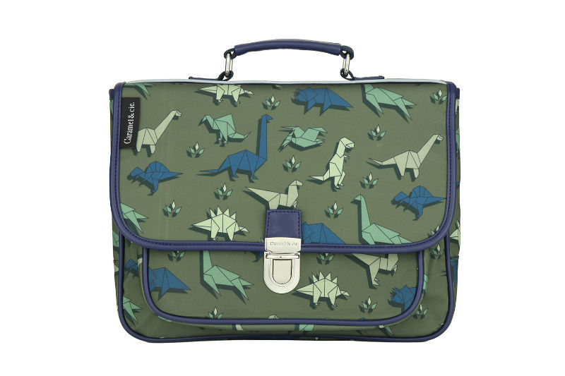 Image de  Cartable 32cm dinogamis vert 