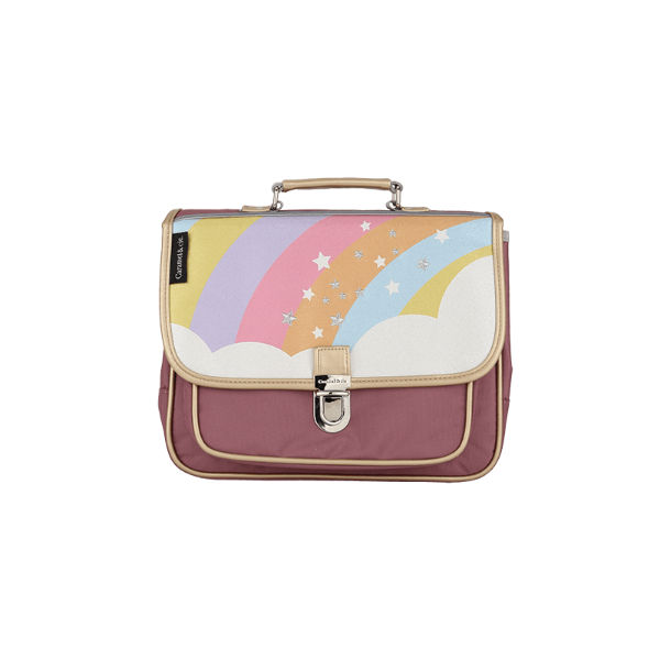 Image de  Cartable 32 cm Arc en ciel étoilé 