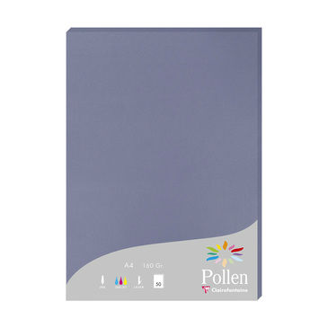 Image de  Paquet de 50 feuilles Pollen A4 160GR myosotis 