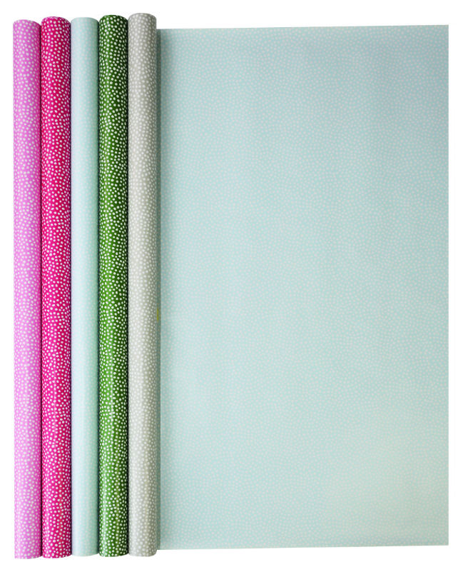 Image de  Rouleau papier papier cadeau alliance 2x0,70m bubbles ass 