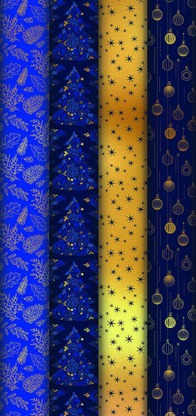 Image de  Rouleau papier papier cadeau Excellia 0,70x2m azurite 