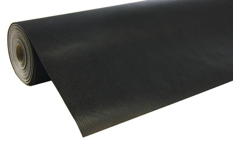 Image de  Rouleau papier cadeau kraftaft unicolor 250x0,7m noir 