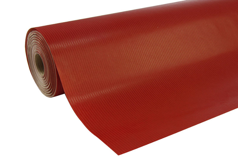Image de  Rouleau papier cadeau kraftaft unicolor 250x0,7m rouge 