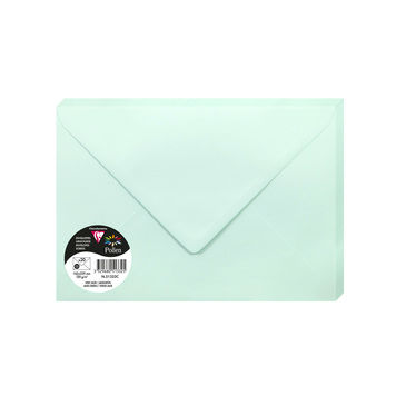 Image de  Paquet de 20 enveloppes Pollen C5 vert jade 