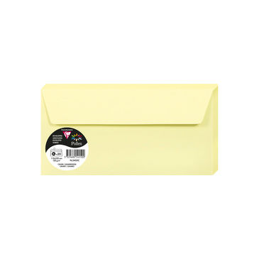 Image de  Paquet de 20 enveloppes Pollen DL jaune canari 