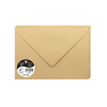 Image de  Paquet de 20 enveloppes Pollen C5 caramel 