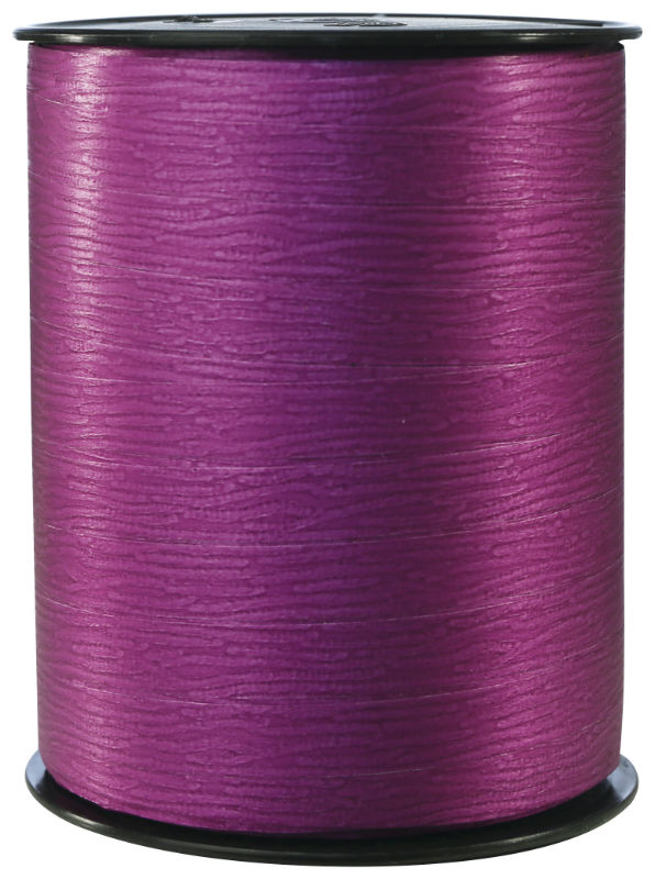 Image de  Bobine bolduc mat 10mm x 250m pivoine 