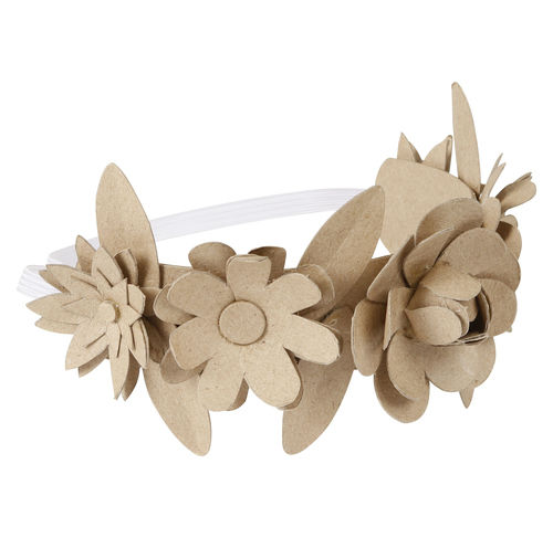 Image de  Couronne de fleurs pour cheveux 