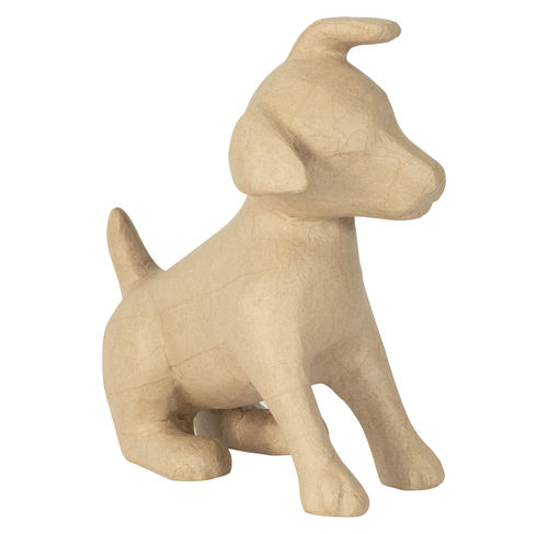 Image de  Chien en papier mache 33x15x35 cm 