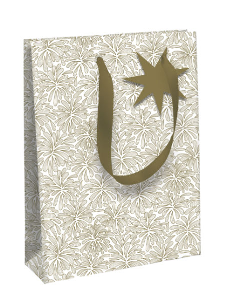 Image de  Sac cadeau large Excellia 26,5x14x33 azurite 