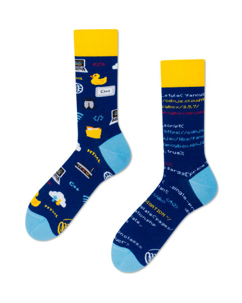 Image de  Chaussettes the coder 43-46 
