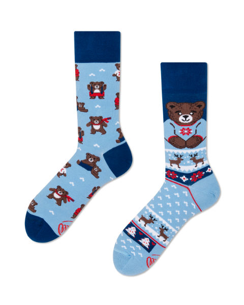 Image de  Chaussettes ours chaud 43-46 