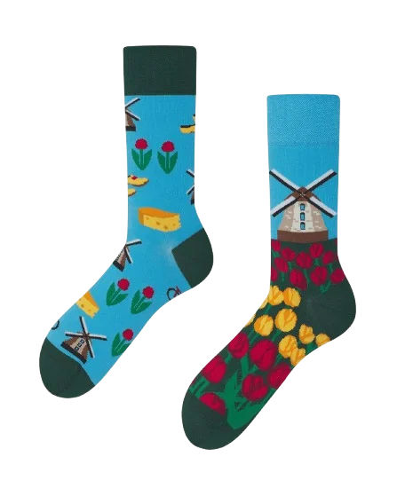 Image de  Chaussettes tulipes Néerlandaises 39-42 