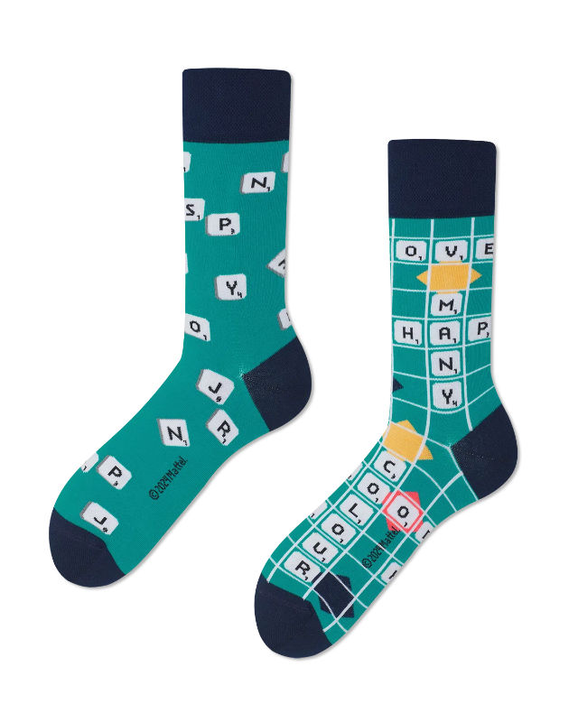 Image de  Chaussettes scrabble 43-46 