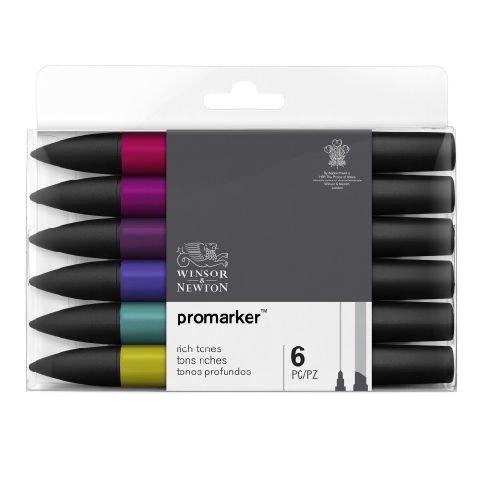 Image de  Set 6 promarker tons riches 