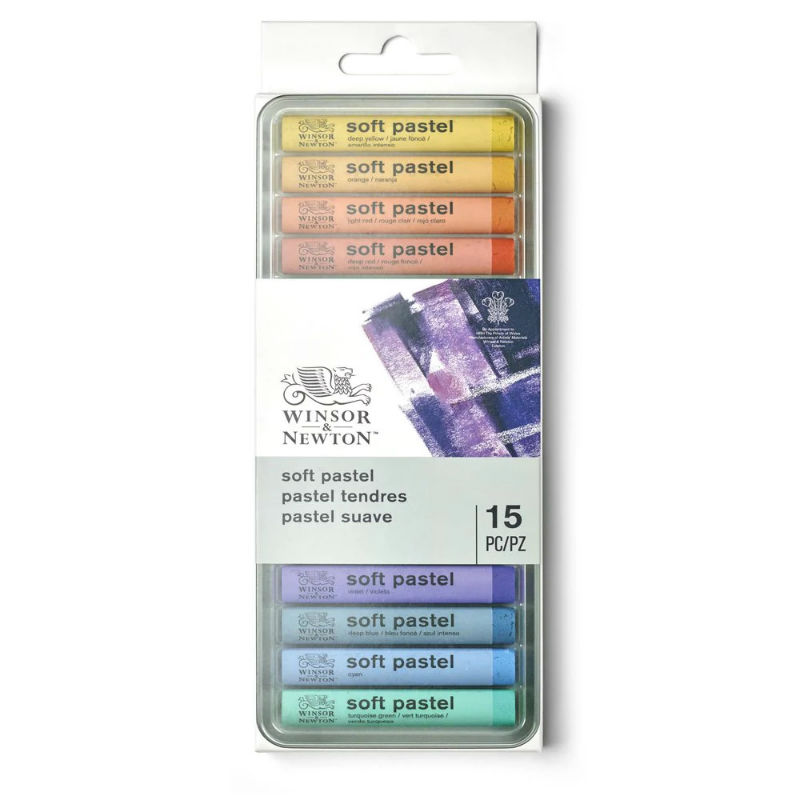 Image de  Bte 15 pastel tendre 